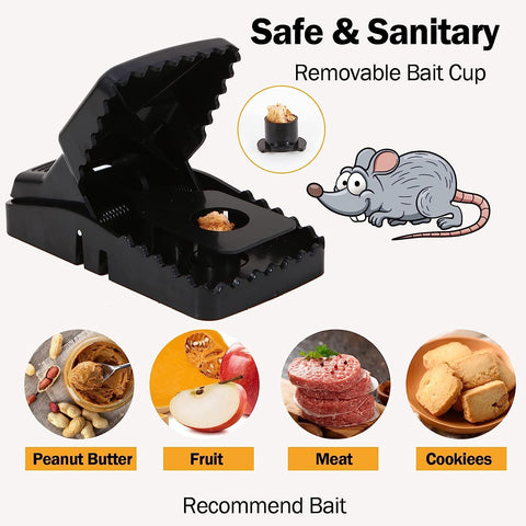 Heavy Duty Plastic Mouse Trap Rat Catcher