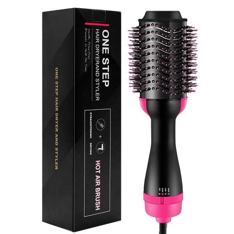 One Step 3 in 1 Hair Dryer Brush  –  Hot Air Brush & Volumizer