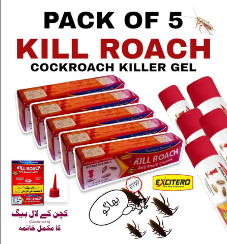 Kill Roach Tube Cockroach Killer Gel